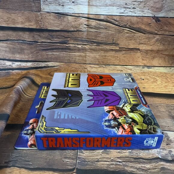 Transformers One Decal Set Of 4 Culturefly Stickers  Hasbro  Logo Emblems 4.25” - Picture 6 of 6